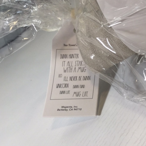 Rae Dunn DUNN LIFE Mug & Tea Towel Set - Picture 3 of 3